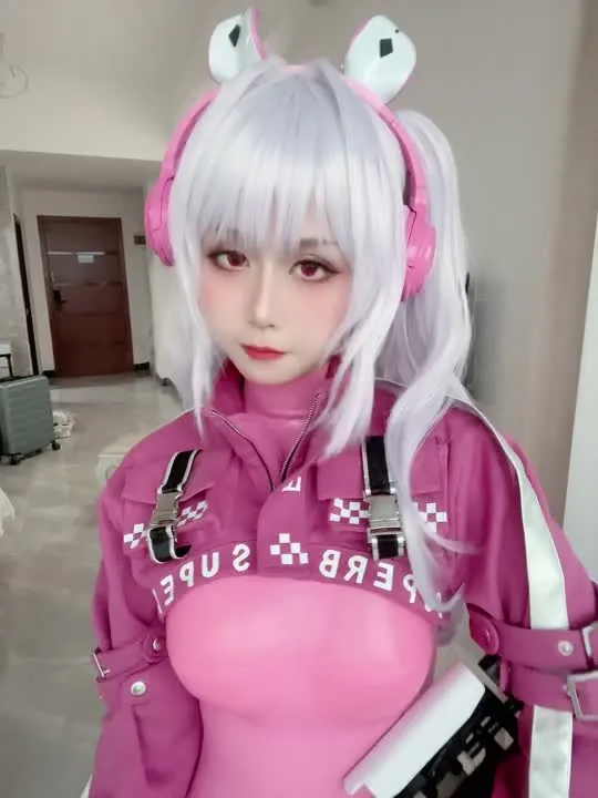 萌芽儿o0 cosplay album Mengya'er o0 - Alice (Blue Archive) Neon Cyberpunk - Video 110